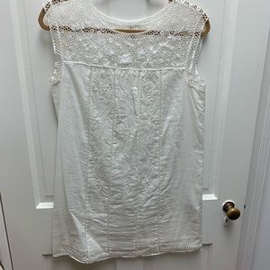 Joie White Floral Dress Size XS